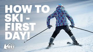 How to Ski  What you need to know for your first day  REI [upl. by Aliwt366]