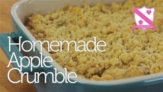 Homemade Apple Crumble Recipe [upl. by Hnah]