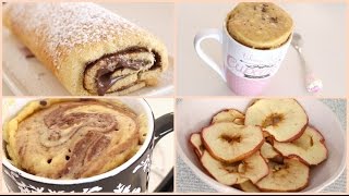 ♡ 4 Recettes rapides amp faciles pour le goûter [upl. by Annaicul]