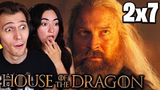 House of the Dragon  Episode 2x7 REACTION quotThe Red Sowingquot [upl. by Cressler]