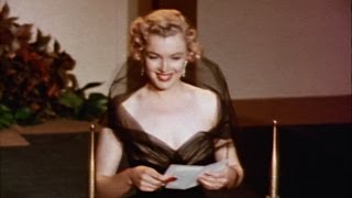 Marilyn Monroe Presents Sound Recording 1951 Oscars [upl. by Maer124]