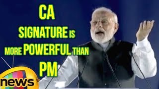 CA Signature is More Powerful Than President Promise Says PM Modi  Mango News [upl. by Jew]