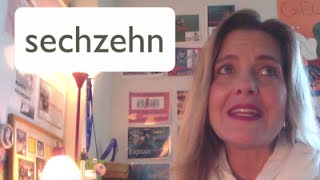 German Pronunciation How to pronounce the German word quotsechzehnquot [upl. by Ziagos]