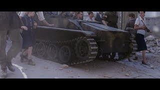 Warsaw 44  German B4 Demolition Tank Explosion [upl. by Nessim]