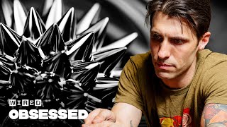 How This Guy Makes Mesmerizing Fluid Sculptures  Obsessed  WIRED [upl. by Roon]