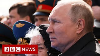 Russia’s Putin blames West for war in Ukraine in Victory Day speech – BBC News [upl. by Teemus353]