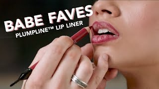 See How To Apply PlumpLine Lip Liner  BUXOM Cosmetics [upl. by Isdnyl93]