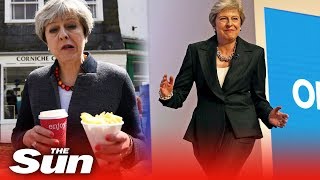 Theresa Mays most memorable moments as PM [upl. by Annuaerb]