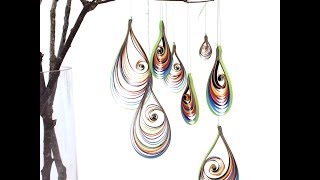 Quilling Rainbowdrops [upl. by Renard]