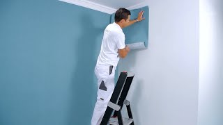 How to hang nonwoven wallpaper [upl. by Ivor]