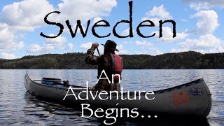 A Canoe Trip in Sweden  The Adventure Begins Day One and Gear Loadout [upl. by Marola]