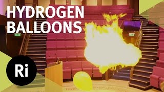 Exploding Hydrogen Balloons [upl. by Nolek]