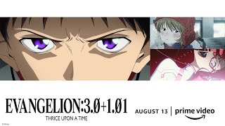 Evangelion 30101 Thrice Upon A Time  Official Trailer  Prime Video [upl. by Assital]