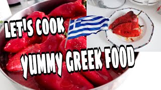 How to make Greek foodquot Gemistaγεμιστά [upl. by Htrap715]