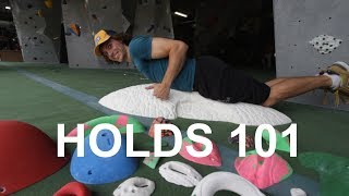 Holds 101  Climbing for beginners [upl. by Eedyaj]