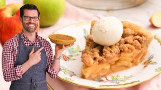 Amazing Apple Crumble Pie [upl. by Riddle]