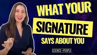 What Your Signature Says About Your Personality [upl. by Laraine]