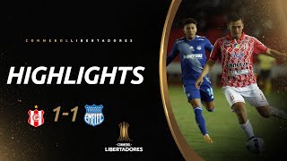 Independiente Petrolero vs Emelec 11  RESUMEN  CONMEBOL Libertadores 2022 [upl. by Esilanna]