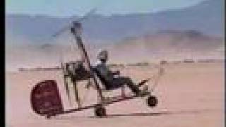 Gyrocopter High Wind Takeoffs at El Mirage [upl. by Gerson]