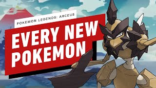 Pokemon Legends Arceus  All New Pokemon [upl. by Eben292]