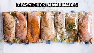 7 EASY Chicken Marinades [upl. by Palla638]