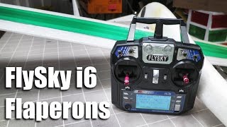 FlySky i6 Flaperons  3 methods [upl. by Kenward583]