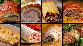 9 MindBlowing Party Food Rolls [upl. by Fauman]