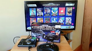 Sega Mega Drive Mini 16BIT  UNBOXING  European Version [upl. by Aneahs]