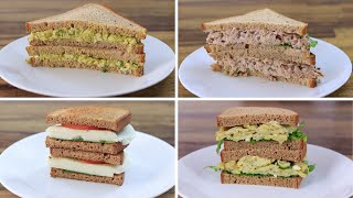 5 Healthy Sandwich Recipes [upl. by Seraphim630]