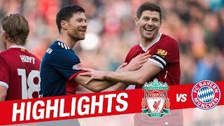 Highlights Liverpool Legends 55 FC Bayern Legends  Alonso Gerrard Kuyt and more [upl. by Perrine]