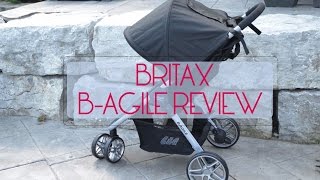 NEW 2016 Britax BAgile Stroller review [upl. by Livvi]