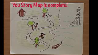 Kamishibai  How to Draw a Story Map [upl. by Yart]