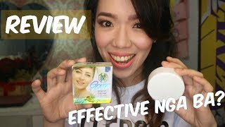 GOREE WHITENING CREAM  REVIEW TAGALOG [upl. by Nirrek]