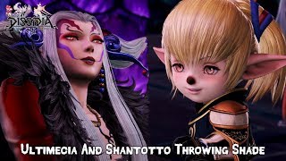 Dissidia Final Fantasy NT  Utimecia amp Shantotto Throwing Shade At Eachother Cutscene [upl. by Edla718]