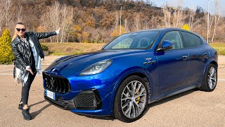 New Maserati SUV revealed  Grecale Trofeo [upl. by Ttenyl]