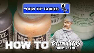 PAINTING FIGURES FACES  STEP BY STEP [upl. by Annaik]