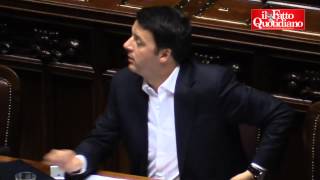 Lega contro Renzi quotSpalla della De Filippiquot Boldrini interviene e scoppia la bagarre [upl. by Initirb]