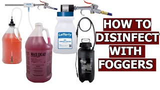 Disinfectant Foggers How To Disinfect Using Foggers [upl. by Ronn]