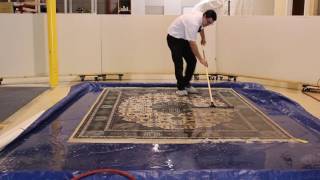 How to Properly Clean Fine Wool Area Rugs [upl. by Nwahsat]