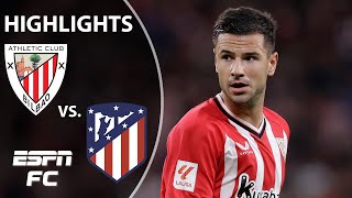 Athletic Club vs Atletico Madrid  LALIGA Highlights  ESPN FC [upl. by Jewel]