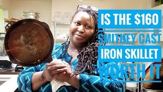 Smithey Cast Iron Skillet Review  I tried a 160 Smithey Cast Iron Skillet and it didnt go well [upl. by Gnut406]