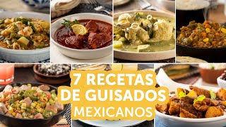 7 recetas de guisados mexicanos  Kiwilimón [upl. by Keefer518]