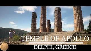 Temple of Apollo Delphi Greece  Oracle of Apollo  Omphalos  Rock of the Sibyl  4K [upl. by Akiehsat565]