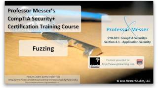 Understanding Fuzzing  CompTIA Security SY0301 41 [upl. by Sher]