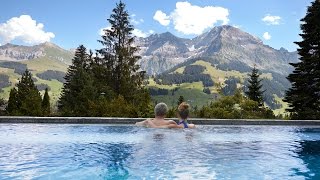 LIFESTYLEHOTEL Parkhotel Bellevue amp Spa Adelboden Switzerland  Spa quotpourquot [upl. by Aiva]