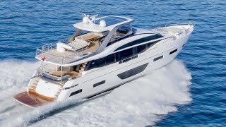 925M Superyacht Sea Trial  Princess Y85 [upl. by Wong642]