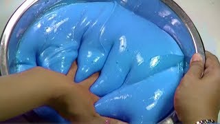 El SLIME GIGANTE más FACIL del MUNDO  PEGAMENTO con borax [upl. by Ahseyt235]