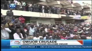 Prophet Owuor revival crusade begins [upl. by Naahs]