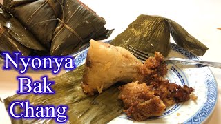 Nyonya Bak Chang  Nyonya Kueh Chang  East Greets West Cookery [upl. by Ahsyia]