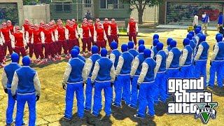 GTA 5 ONLINE  BLOODS VS CRIPS [upl. by Cohen]